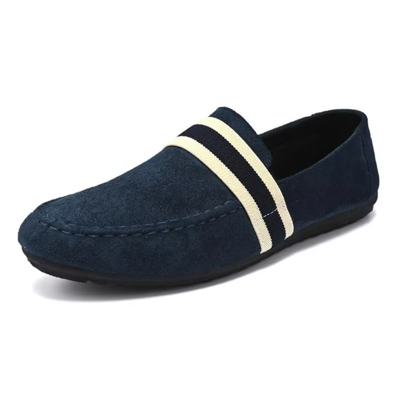 Hommes chaussures nouveau noir bleu mocassins sans lacet chaussures pour homme Adulto conduite mocassin doux confortable chaussures décontractées homme baskets appartements