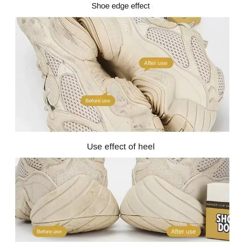 Gommes à chaussures portables en daim et peau de mouton