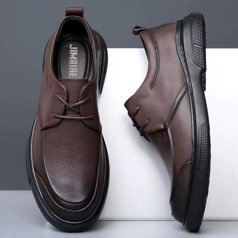 Chaussures en cuir véritable hommes