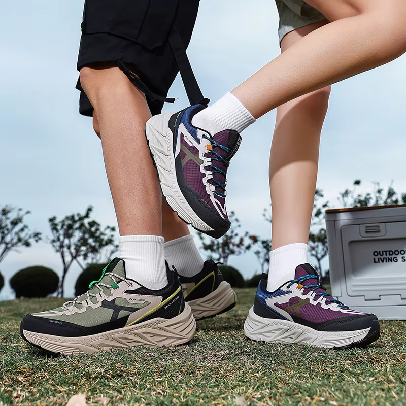 Chaussures de sport à semelle épaisse pour hommes et femmes