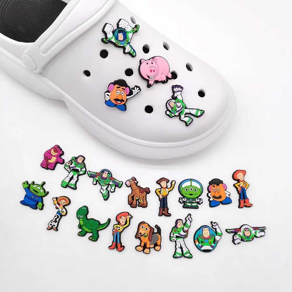 Breloques de chaussures de la série Toy Story
