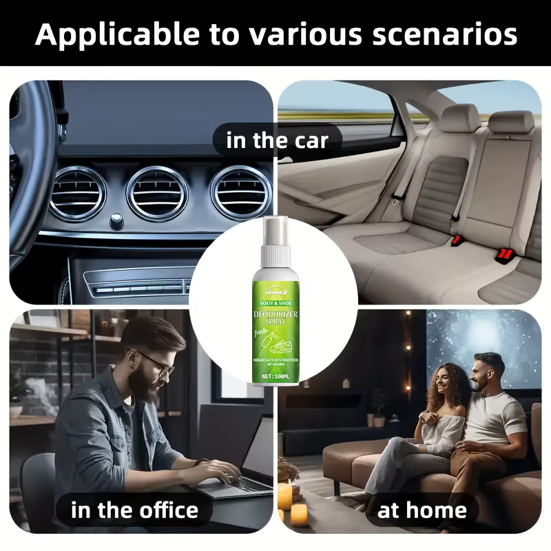 Spray désodorisant pour chaussures