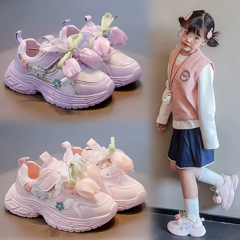 Baskets polyvalentes à la mode pour filles