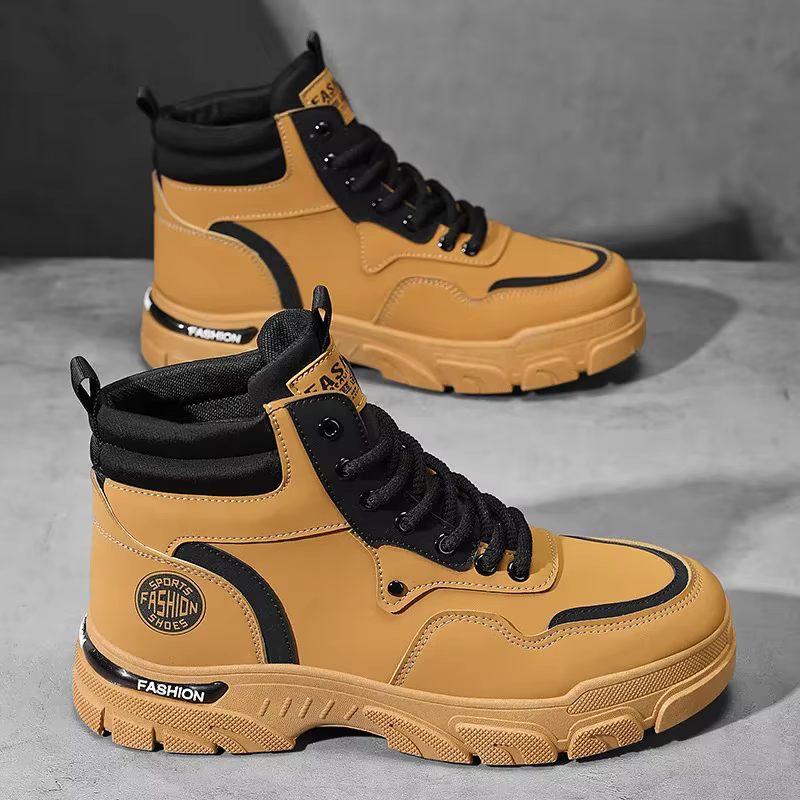 Bottes montantes pour hommes de marque