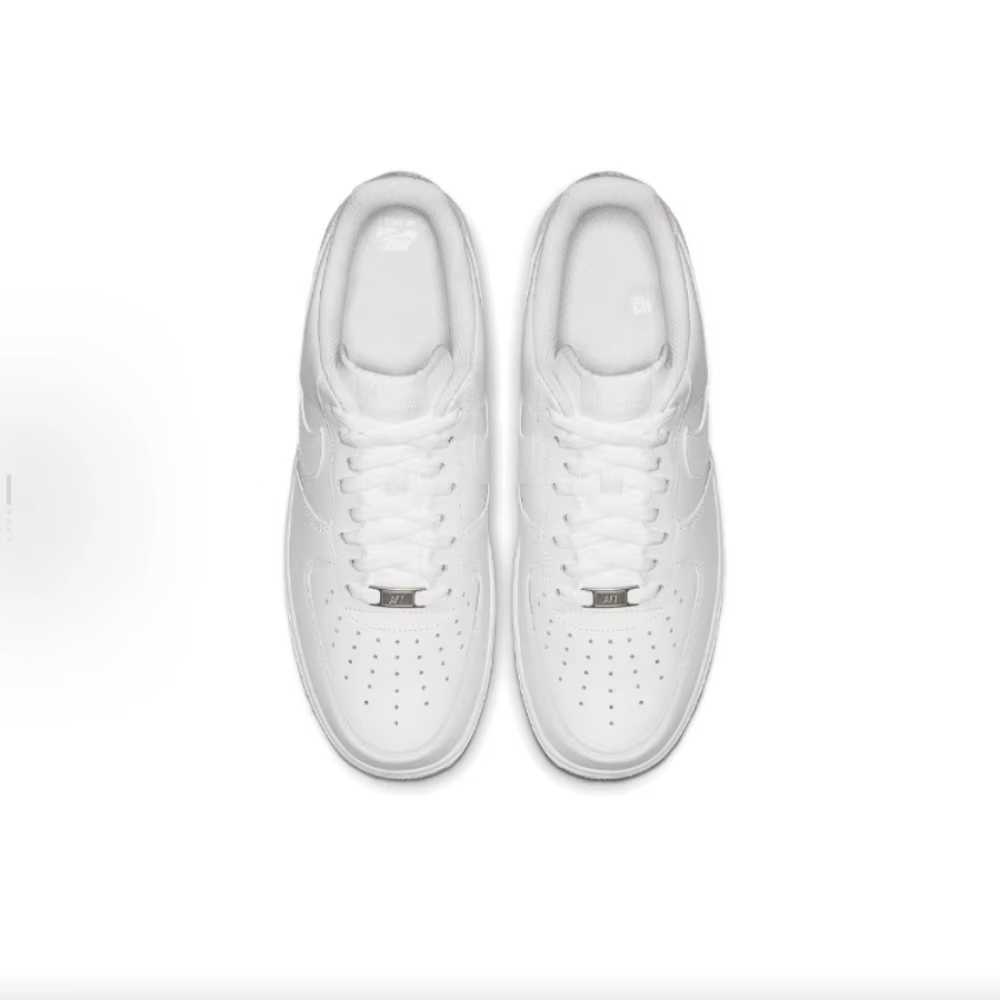 Nike Air Force 1 AF1 tout blanc unisexe bas chaussures de skate décontractées CW2288-111