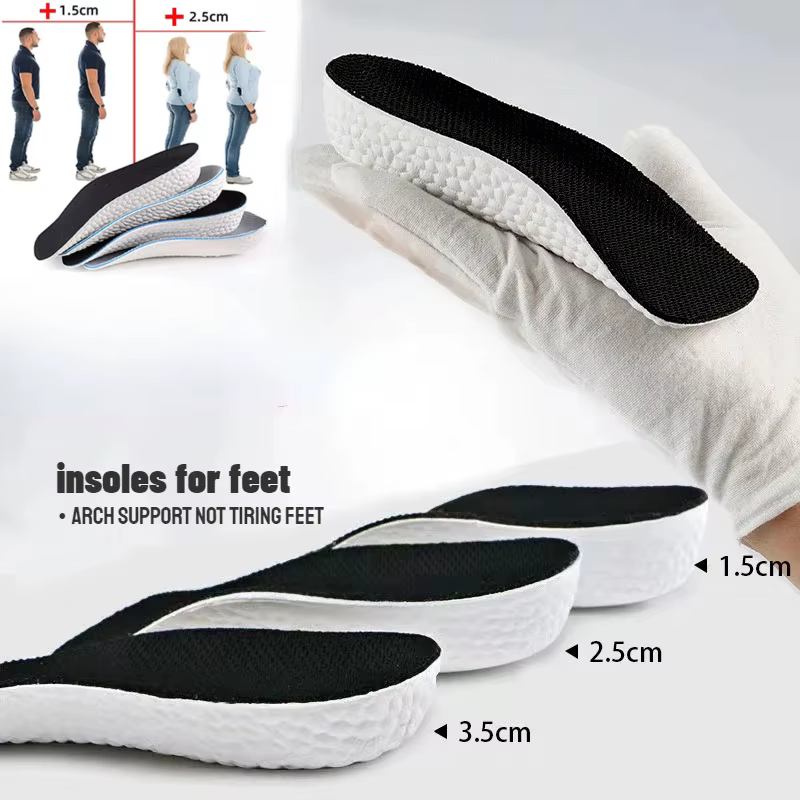 Semelles intérieures en mousse à mémoire de forme pour hommes et femmes