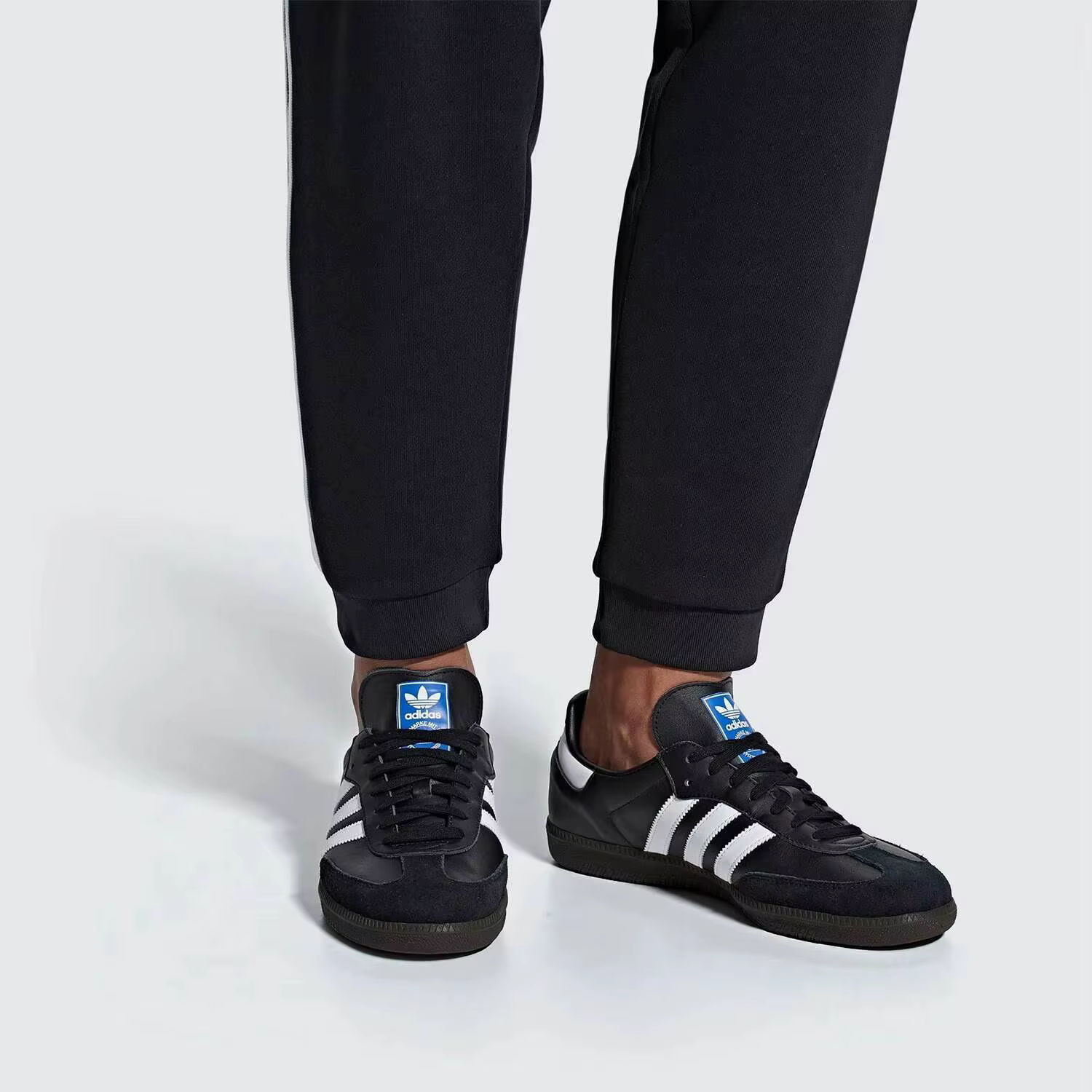 Adidas Official Authentic SAMBA OG Clover Chaussures de skate décontractées pour hommes et femmes B75807