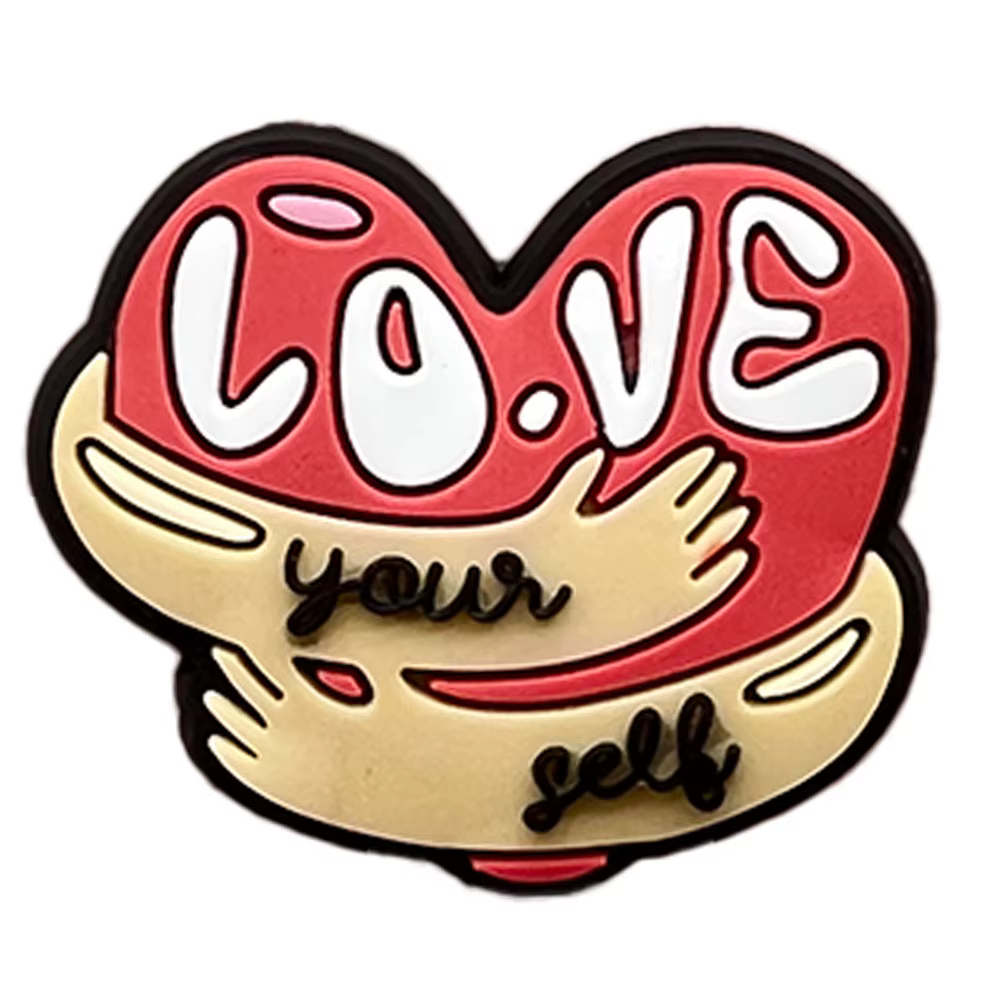 Breloques de chaussures Love Yourself