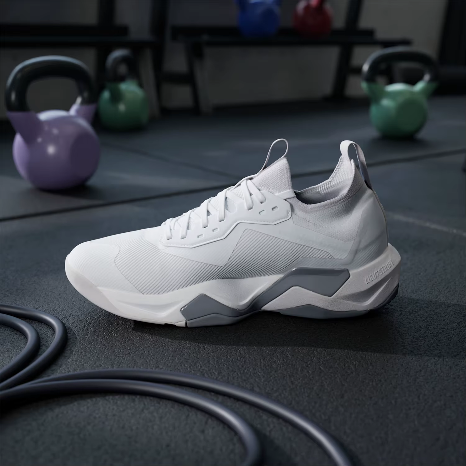 Adidas véritable nouvelles chaussures d'entraînement réactives basses antidérapantes pour hommes JI4196