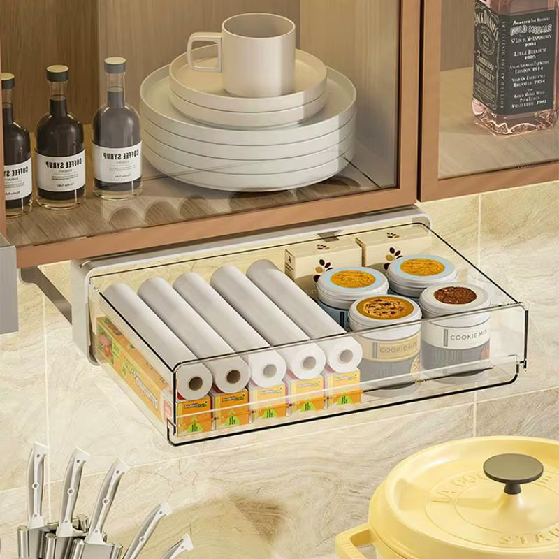 Boîte de rangement à tiroirs sous Table