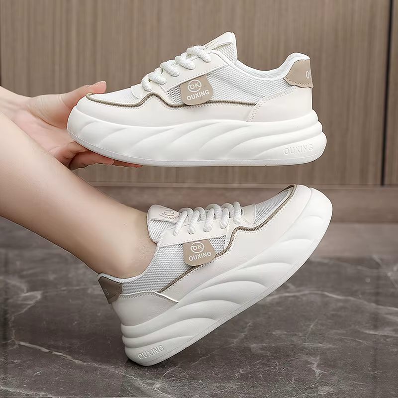 Nouvelles femmes rétro chaussures printemps plate-forme