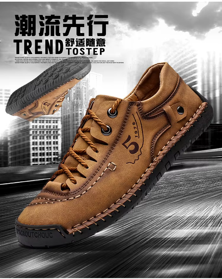 Chaussures en cuir pour hommes