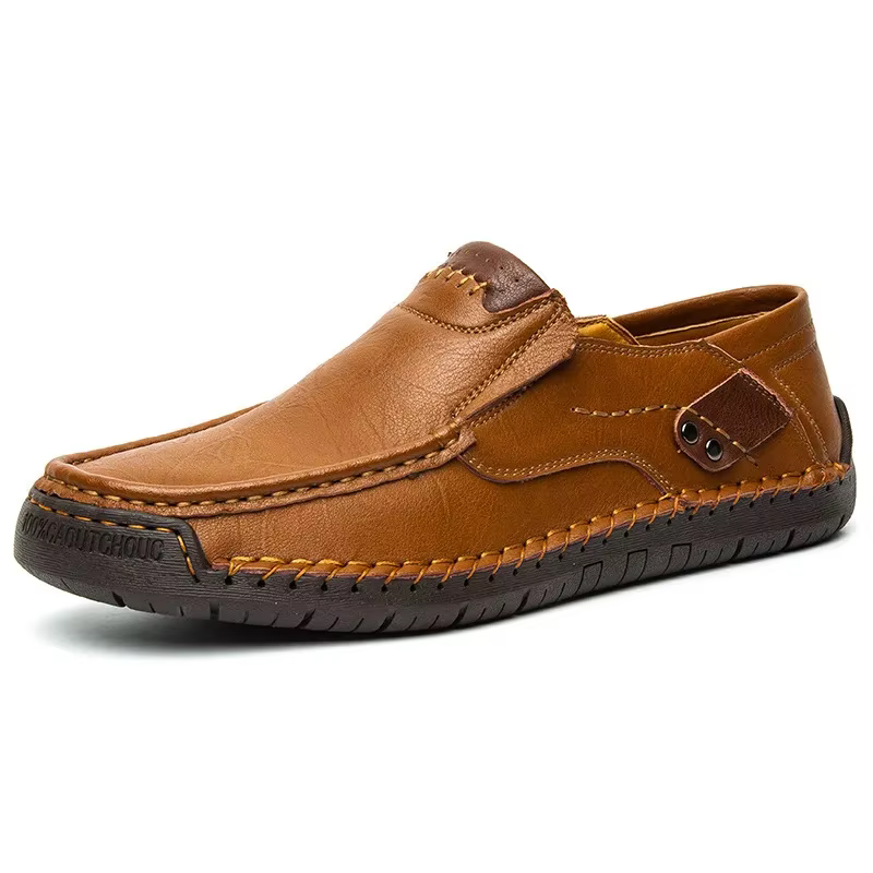 Mocassins en Cuir group pour Homme