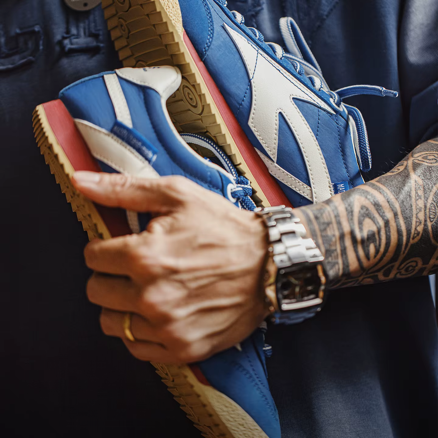 Chaussures de sport rétro Maden pour hommes