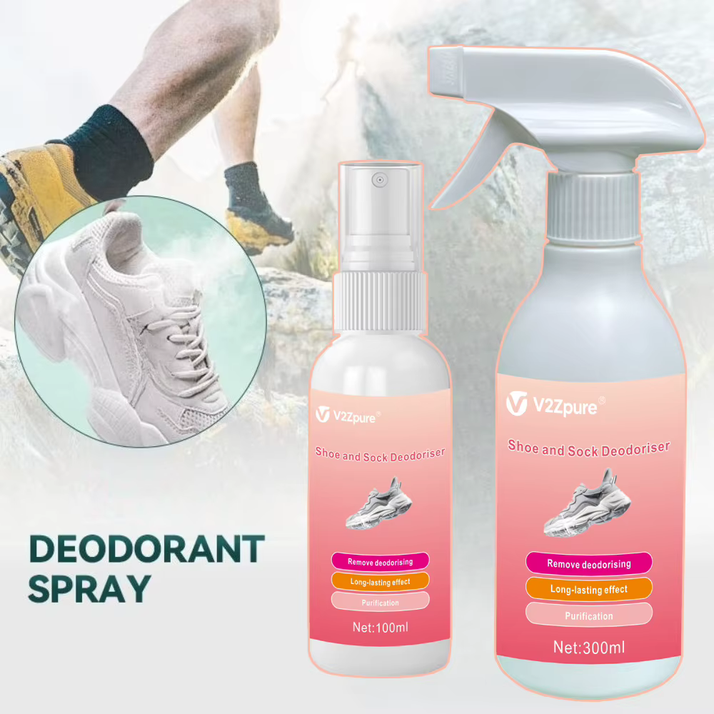Spray Désodorisant Parfumé pour Chaussures et Chaussettes