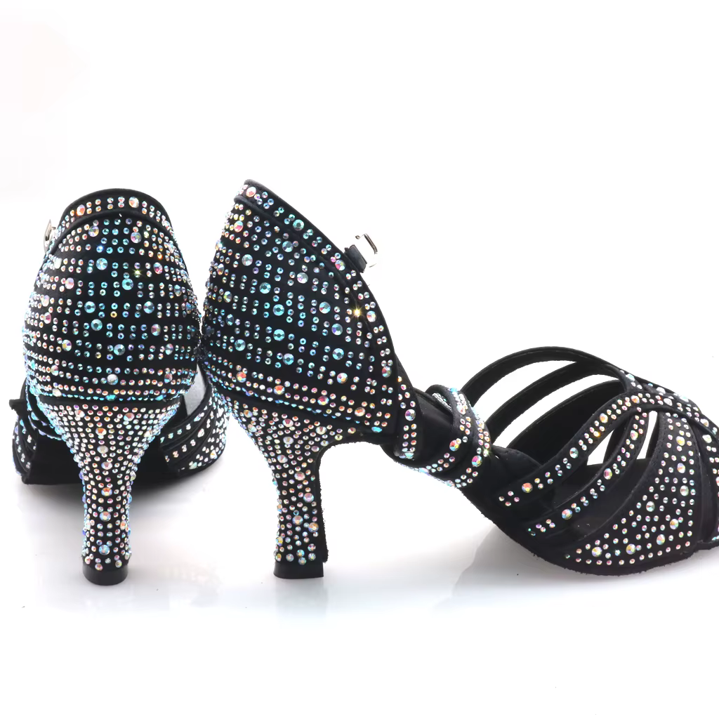 LOOGTSHON Chaussures de jazz à la mode pour femmes avec talon plateforme