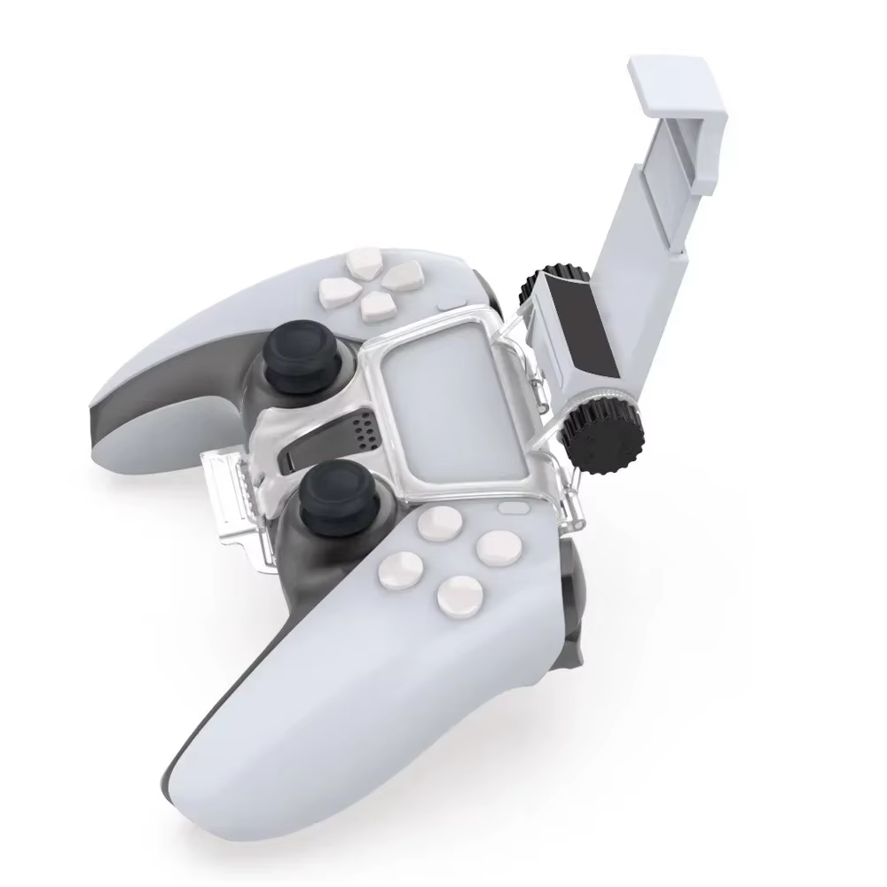 Pour contrôleur PS5 DualSense accessoires pince de téléphone portable support de pince support de montage de poignée de téléphone intelligent réglage de l'angle