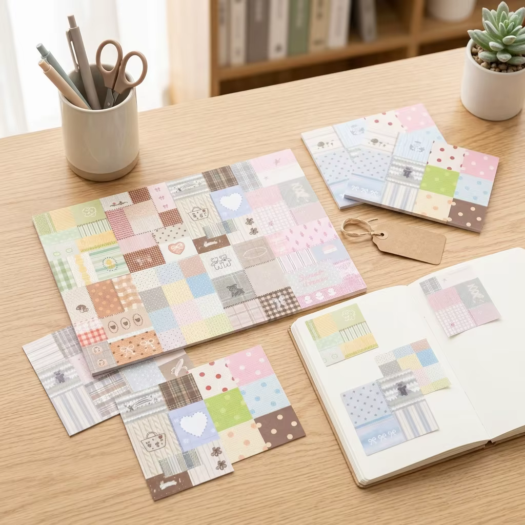 Papier de scrapbooking, origami fait main, matériel de scrapbooking, emballage artistique, autocollants, papier décoratif pour fond d'album créatif DIY