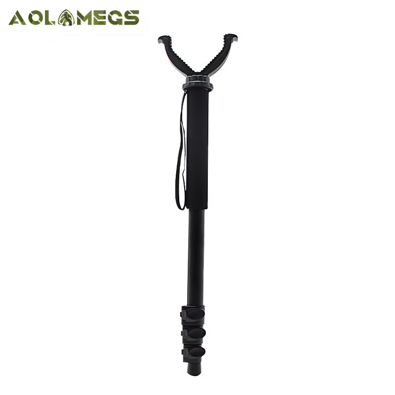 Bâton de Tir Télescopique en Forme de V, Monopode Rotatif en Aluminium, avec Sangle Initiée, Accessoire de html