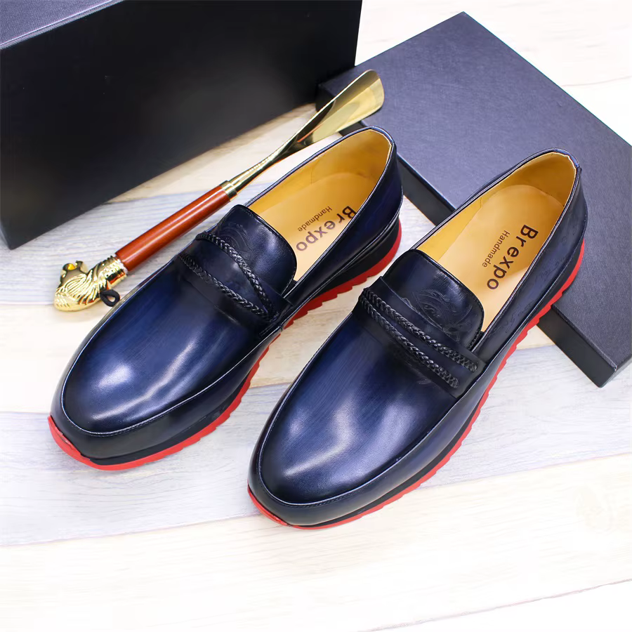 Chaussures en cuir de haute qualité pour hommes