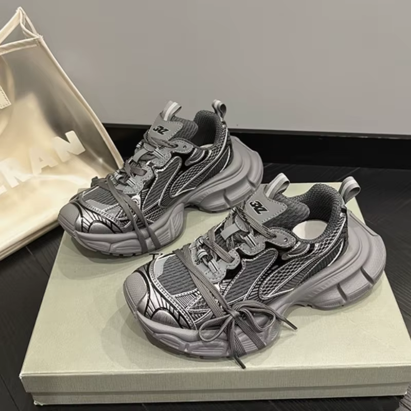 Chaussures de papa quatre saisons pour femmes