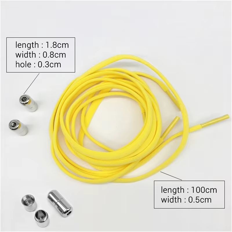 Lacets élastiques demi-cercle pour enfants et adultes