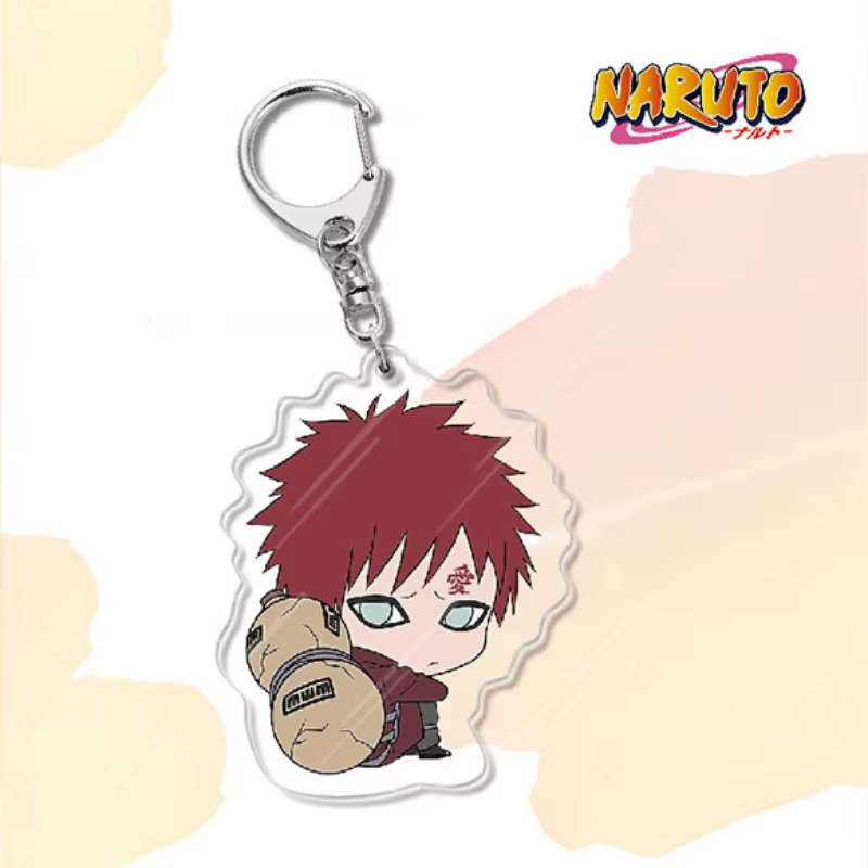 Pendentif porte-clés acrylique NARUTO Cosplay, accessoire créatif