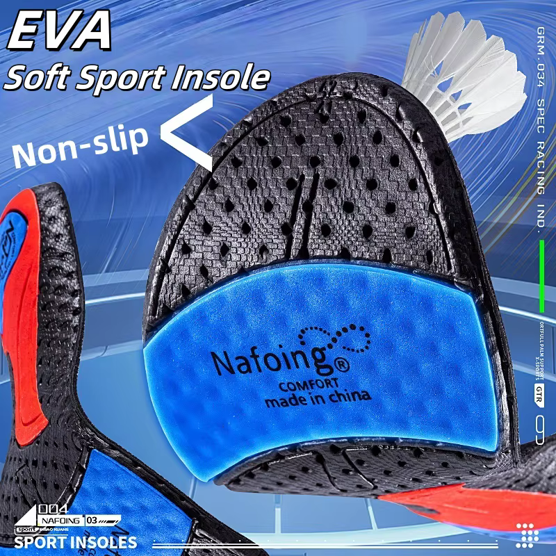 Semelles intérieures de Sport pour pieds, Inserts d'absorption des chocs souples, modèle orthopédique pour fasciite plantaire, chaussures pour hommes et femmes