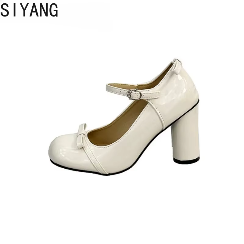 Chaussures Mary Jane noires Y2K pour femmes