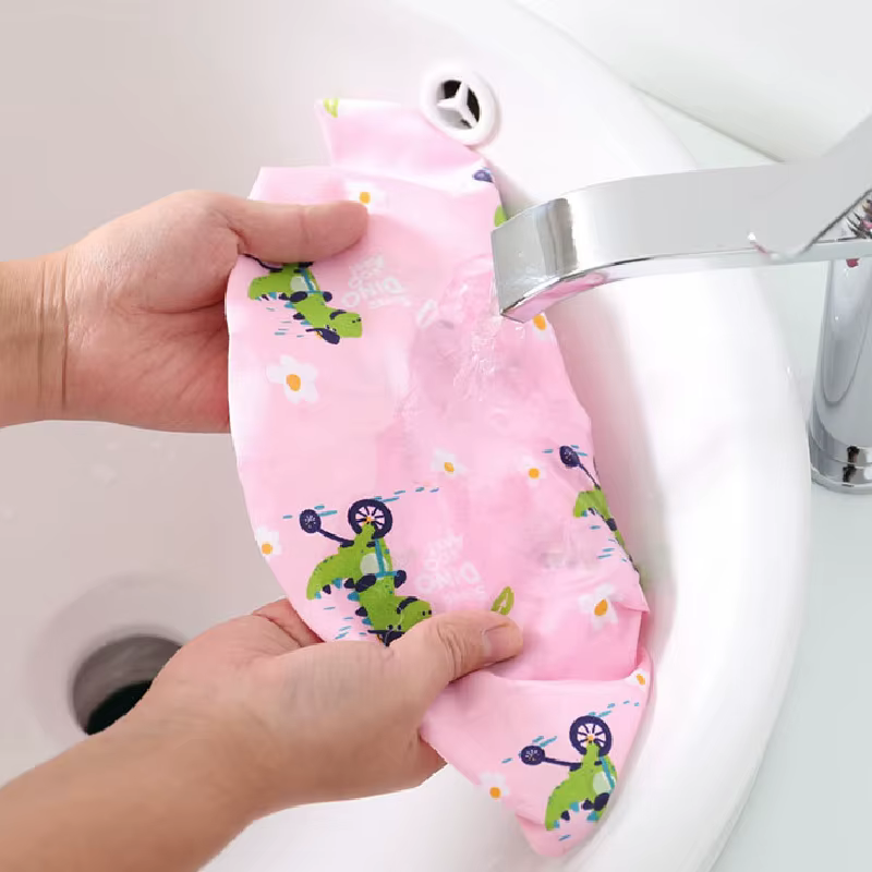 Couvre-chaussures en tissu lavé