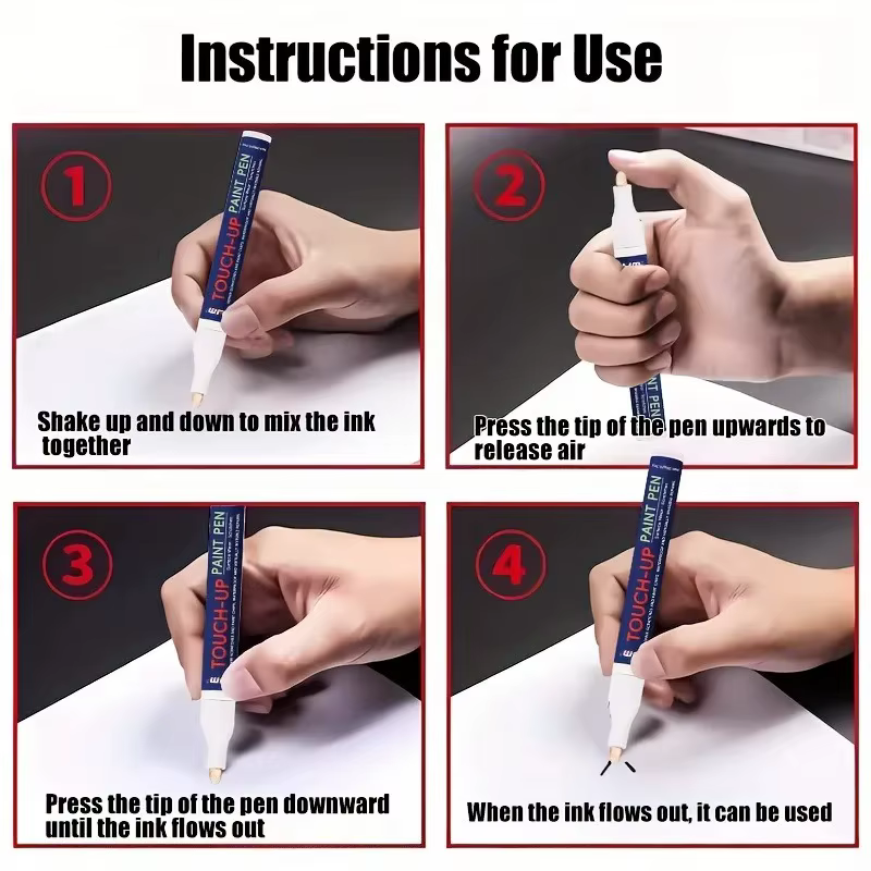 Stylo de peinture pour réparation de chaussures : imperméable