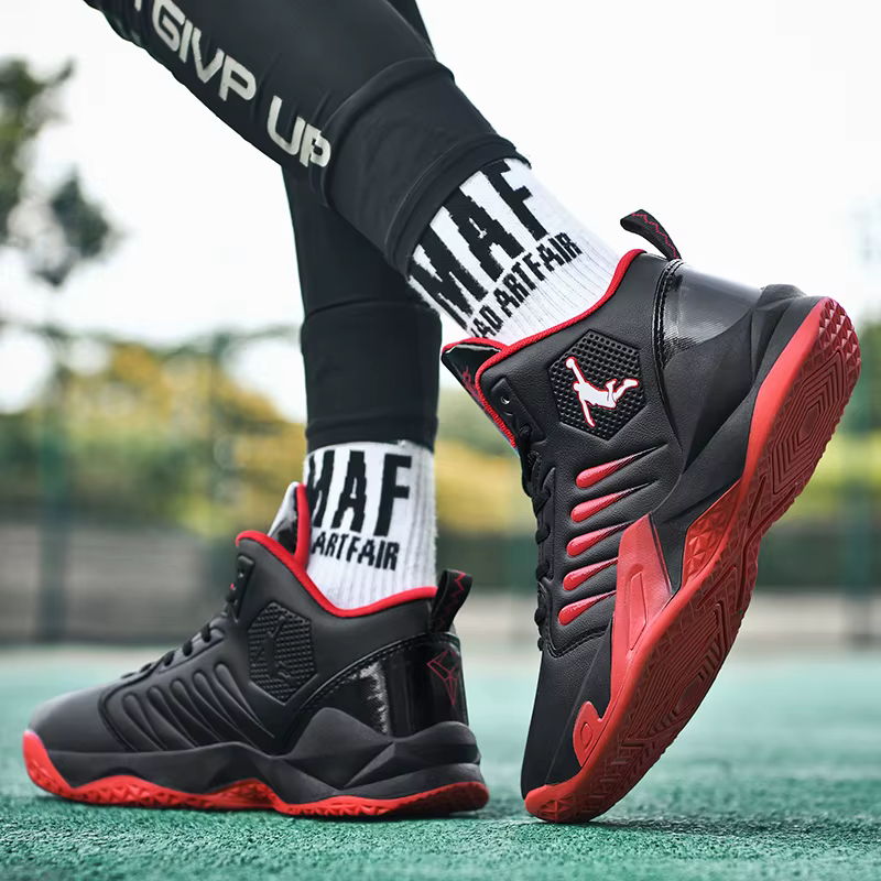 Chaussures de basket-ball respirantes coordonnantes pour hommes et femmes