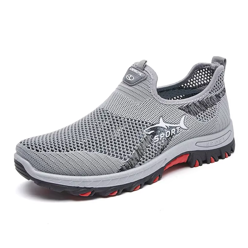 2025 chaussures de randonnée respirantes hommes Air Mesh espadrilles décontractées pour l'extérieur