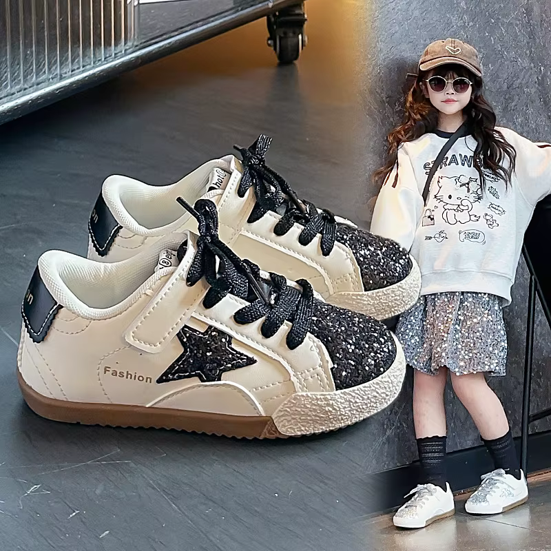 Chaussures pour filles 2026 Nouvelle collection printemps – Baskets décontractées polyvalentes pour petites