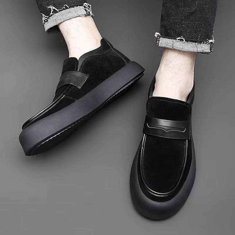 Chaussures en cuir faites à la main pour hommes