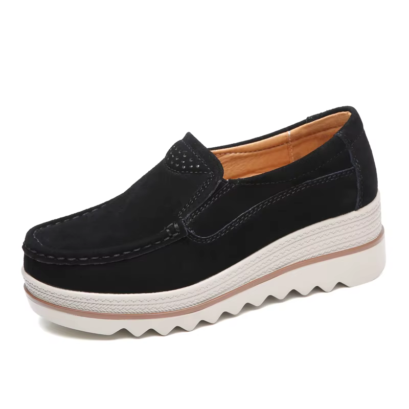 Nouvelles grosses baskets femmes chaussures mode plate-forme mocassins