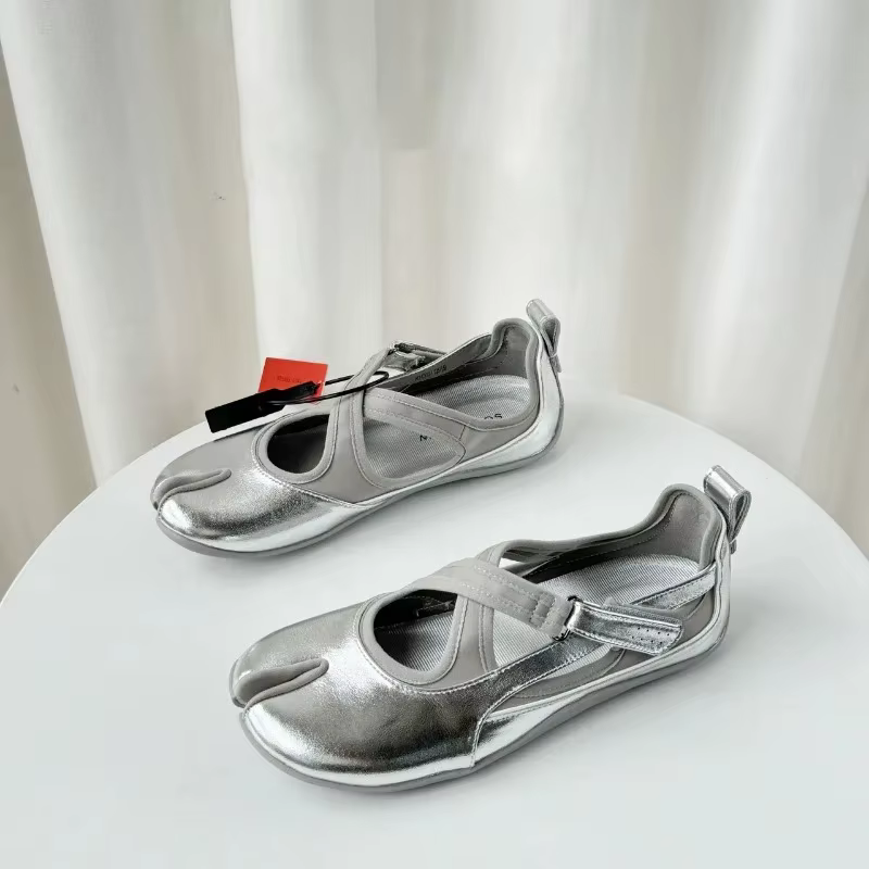Chaussures plates décontractées Mary Jane à bout croisé pour femme