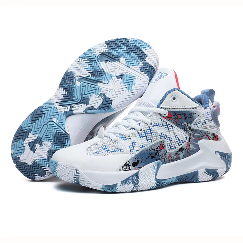 Nouveaux hommes chaussures de sport de mode basket-ball anti-dérapant souffle
