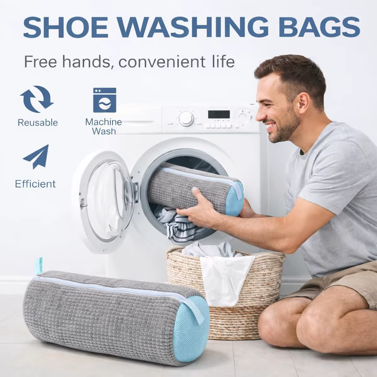 Sac de lavage pour baskets et chaussures