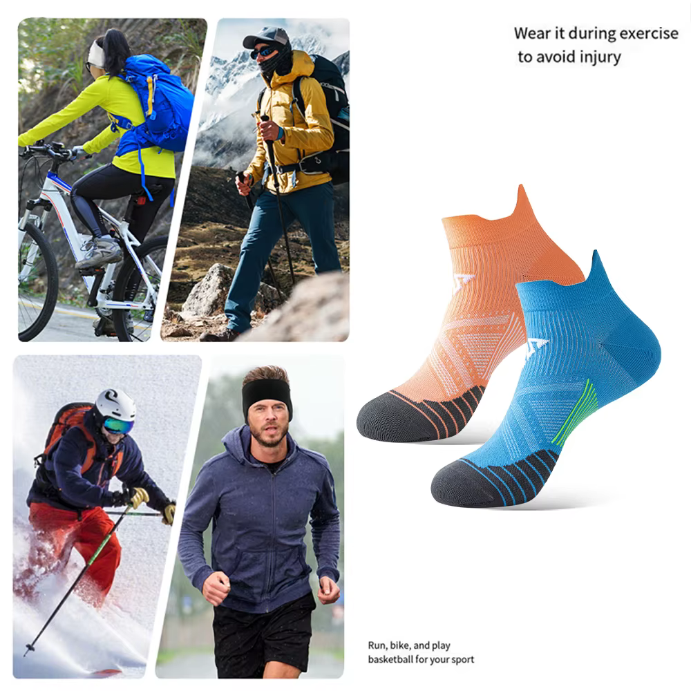 Chaussettes de course unisexes