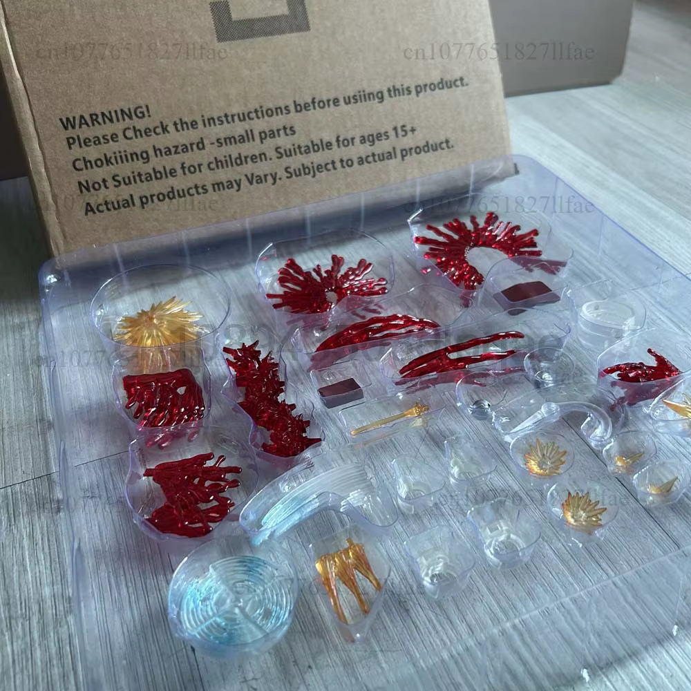 Accessoires pour figurines articulées de 6 pouces, pièces à effets spéciaux, kit d'accessoires pour modèles DIY, accessoires à effet sang, sang en spray
