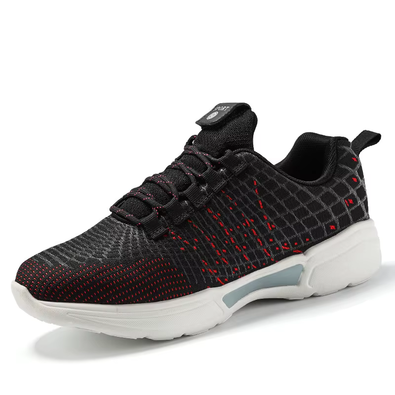 LED chaussures lumière pour hommes nouvel an cadeau éclairer baskets USB recharge fibre optique tissu semelle élastique brillant lumineux clignotant