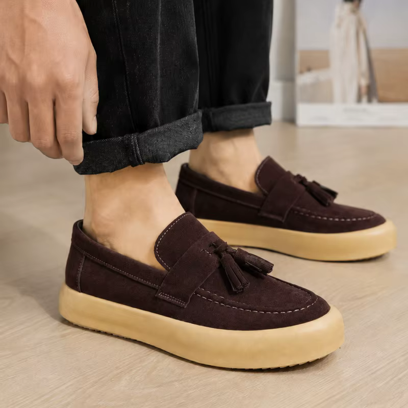 Nouvelles chaussures en cuir pour hommes