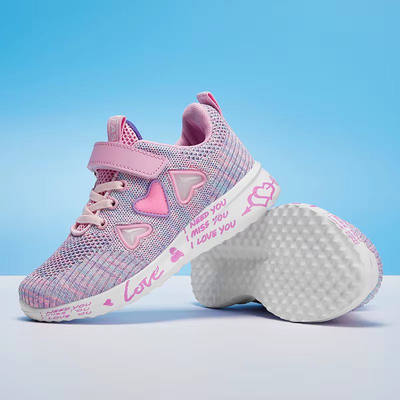 Chaussures en tricot confortables pour filles
