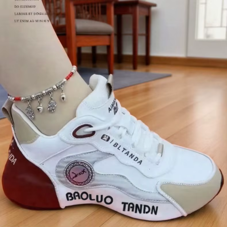 Chaussures de sport unisexes en cuir améliorées