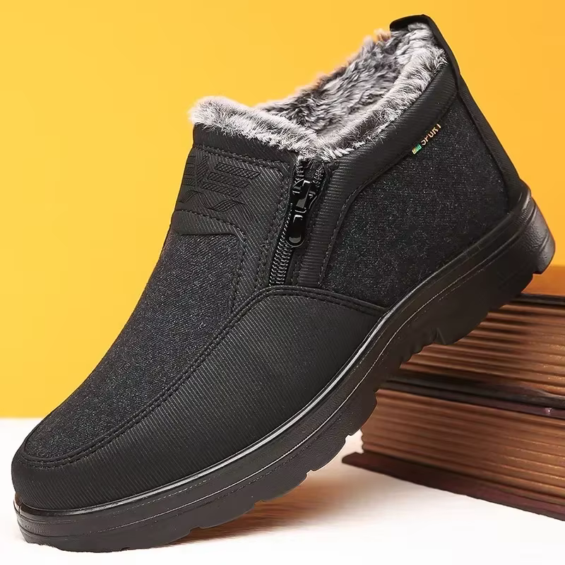 Bottes de neige imperméables coordonnantes pour hommes