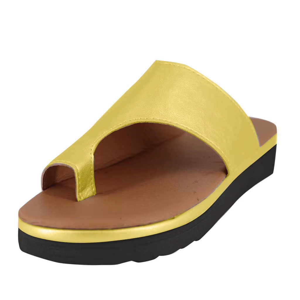 Sandales à semelle plate confortable pour femmes