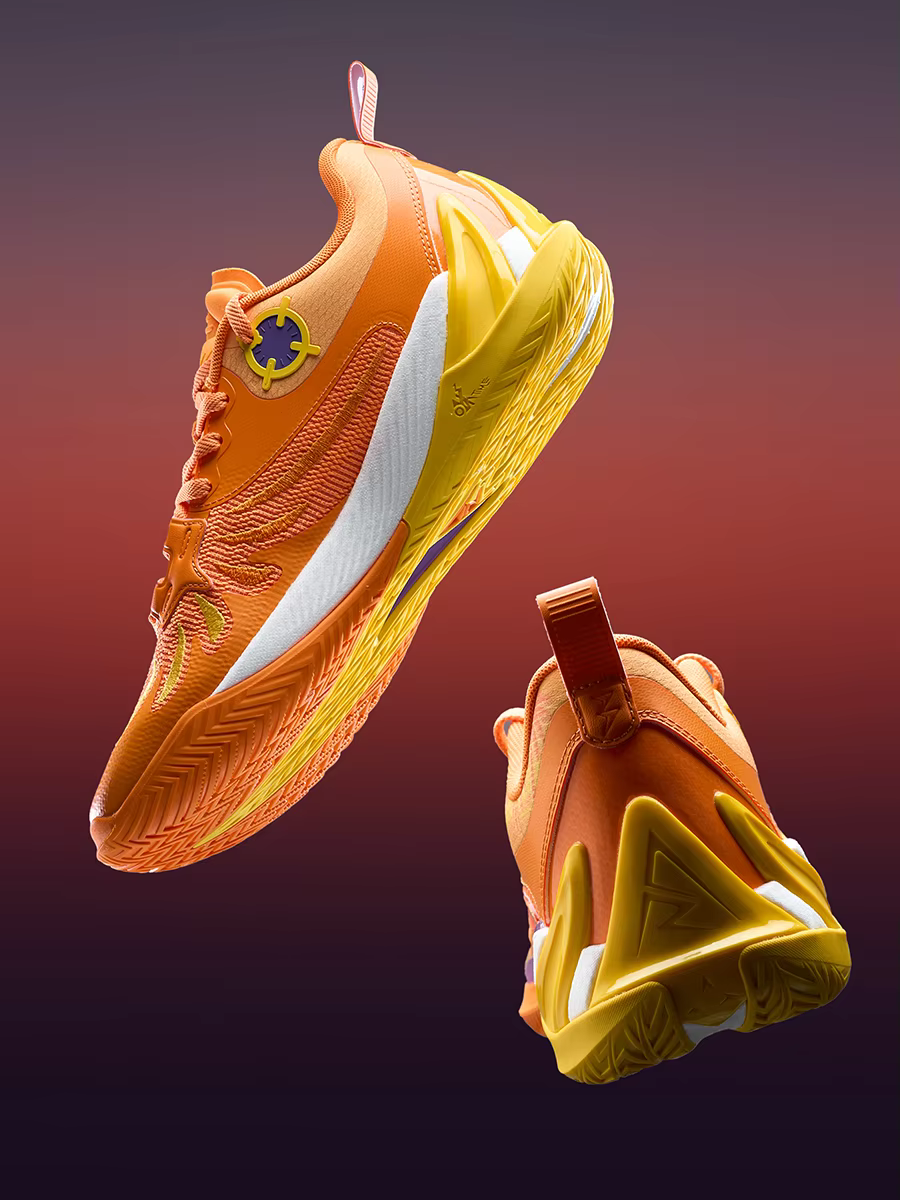 RIGORER Chaussures de basket-ball AR3 Sunset pour hommes - Austin Reave Signature Baskets d'entraînement et de match professionnelles rembourrées antidérapantes