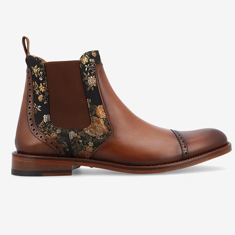 StephanBoots-Chaussures de travail brodées pour hommes