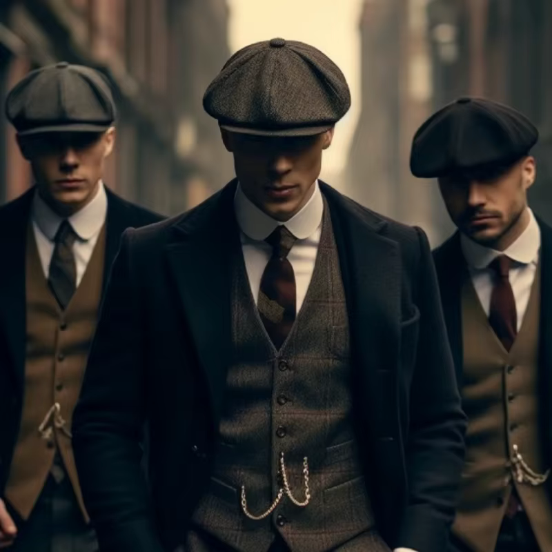 Casquettes classiques pour hommes, chapeau Peaky, chapeau de journal Shelby, béret du même Style, pare-soleil pour hommes, accessoires de costume, cadeaux pour hommes